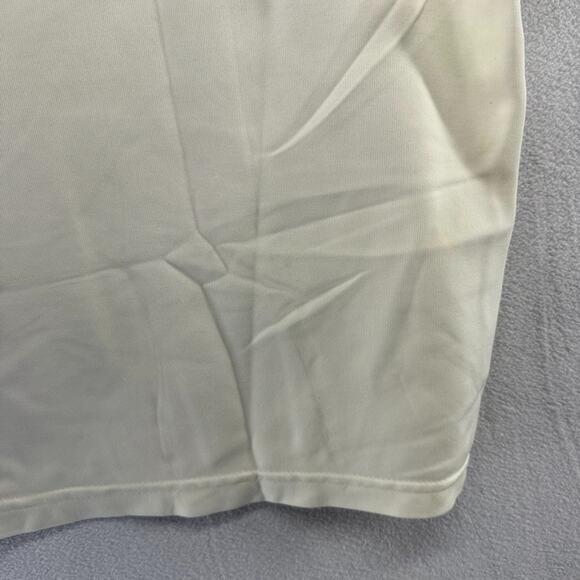 Vintage California Angels Jersey Mens XL White Sand Knit Nylon Brown #52 Stained - Picture 12 of 15